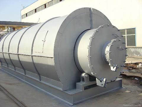 Furnace of converting plastic to oil machine in Kingtiger