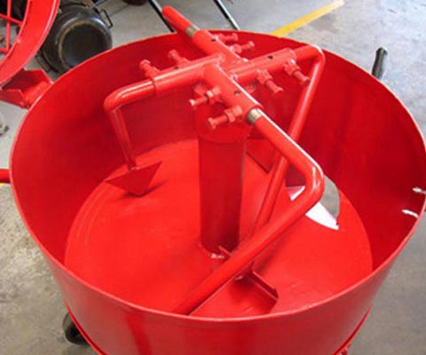 vertical concrete mixer