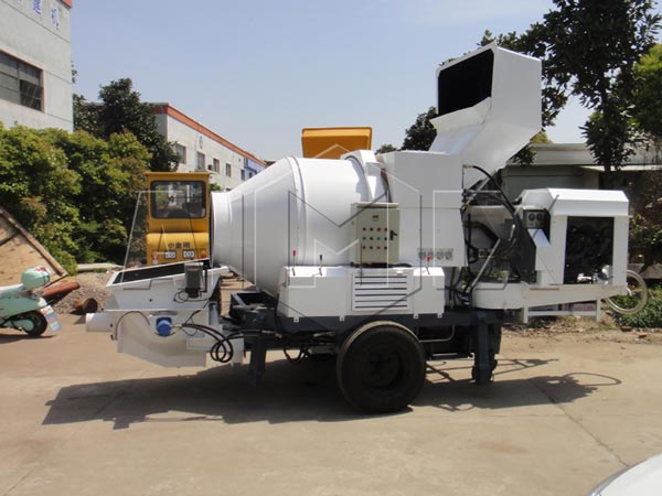 concrete mixer pump