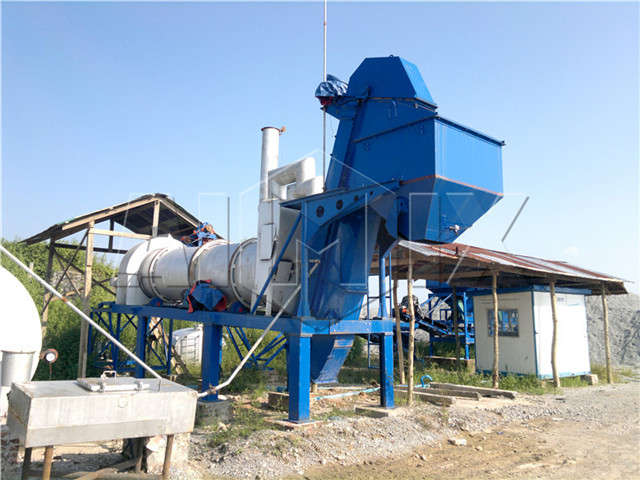 mobile asphalt drum mix plant