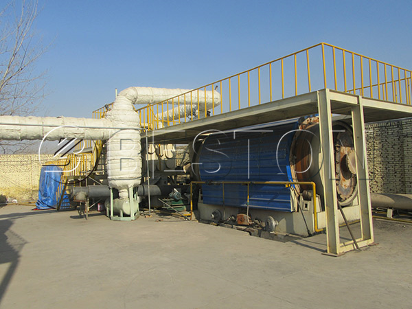 Beston Plastic to Oil Pyrolysis Machine