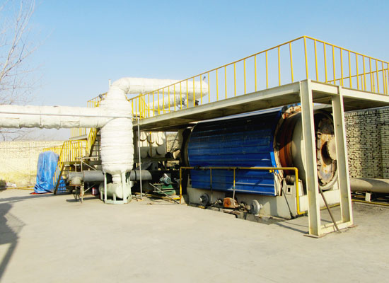 waste plastic pyrolysis plant