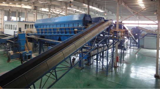 waste sorting plant