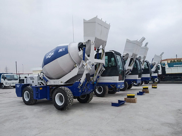 Self-loading Concrete Mixers