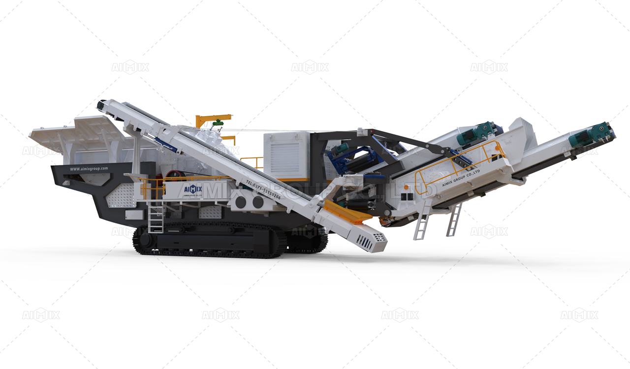 crawler mobile aggregate crusher plant