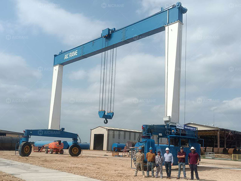 rubber tyre gantry crane