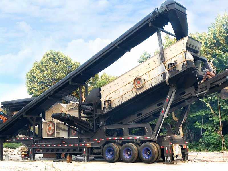 mobile stone crusher plant Indonesia