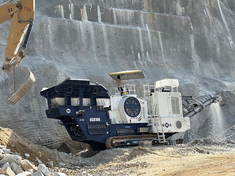track jaw crusher